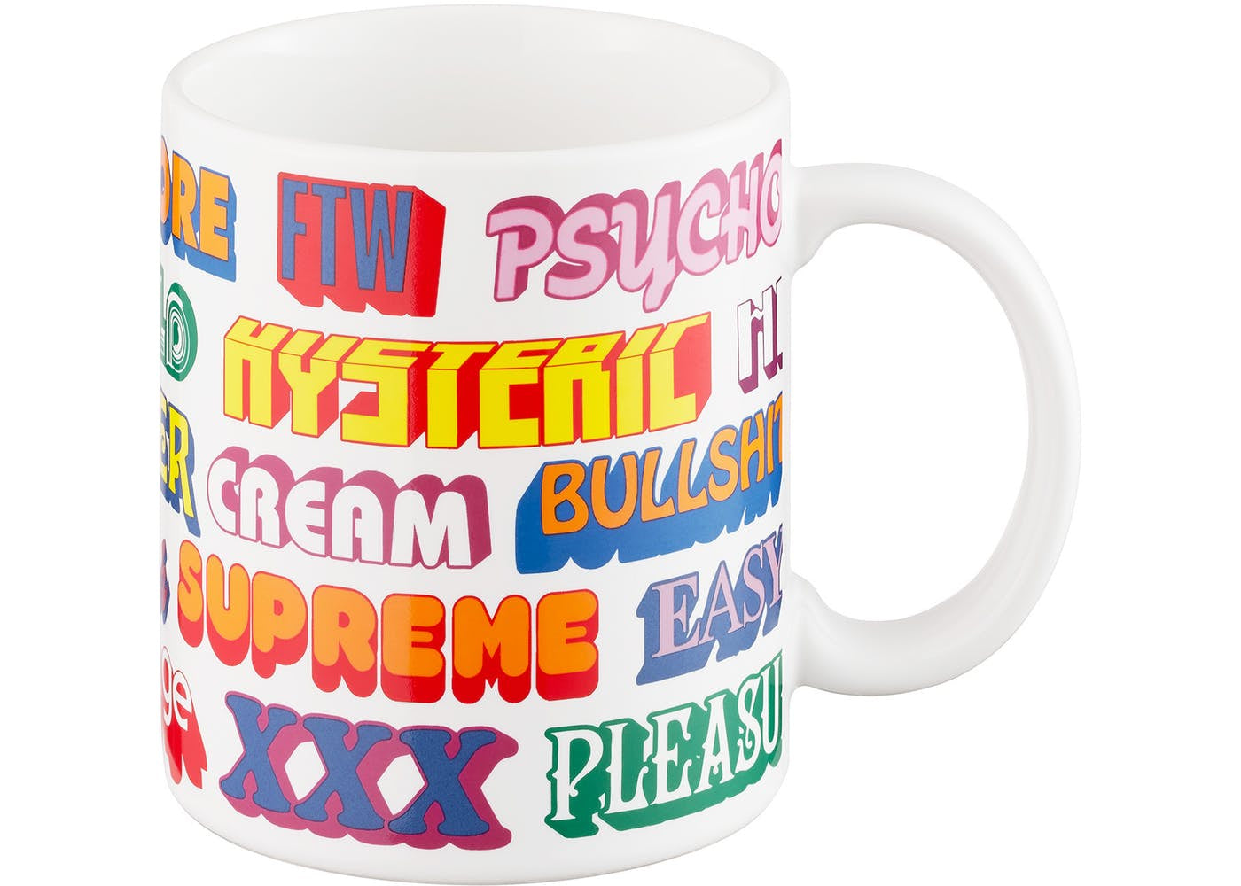 SUPREME HYSTERIC GLAMOUR MUG