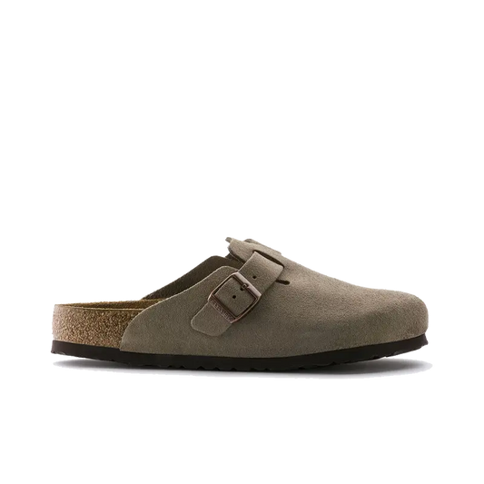 Boston SFB Taupe Suede Leather