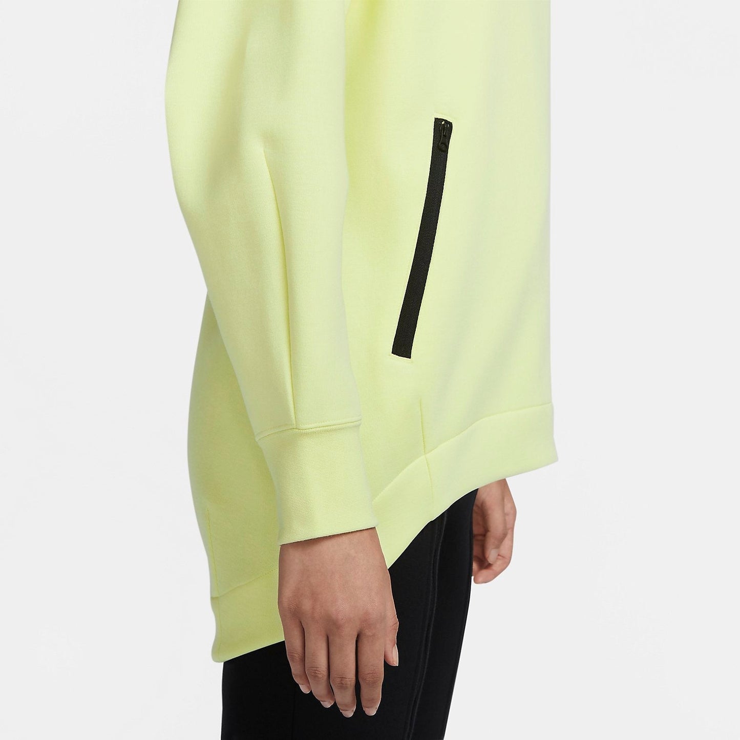 (WMNS) Nike Sportswear Tech Fleece Windrunner Full-zip Hoodie 'Light Green' FB8244-331