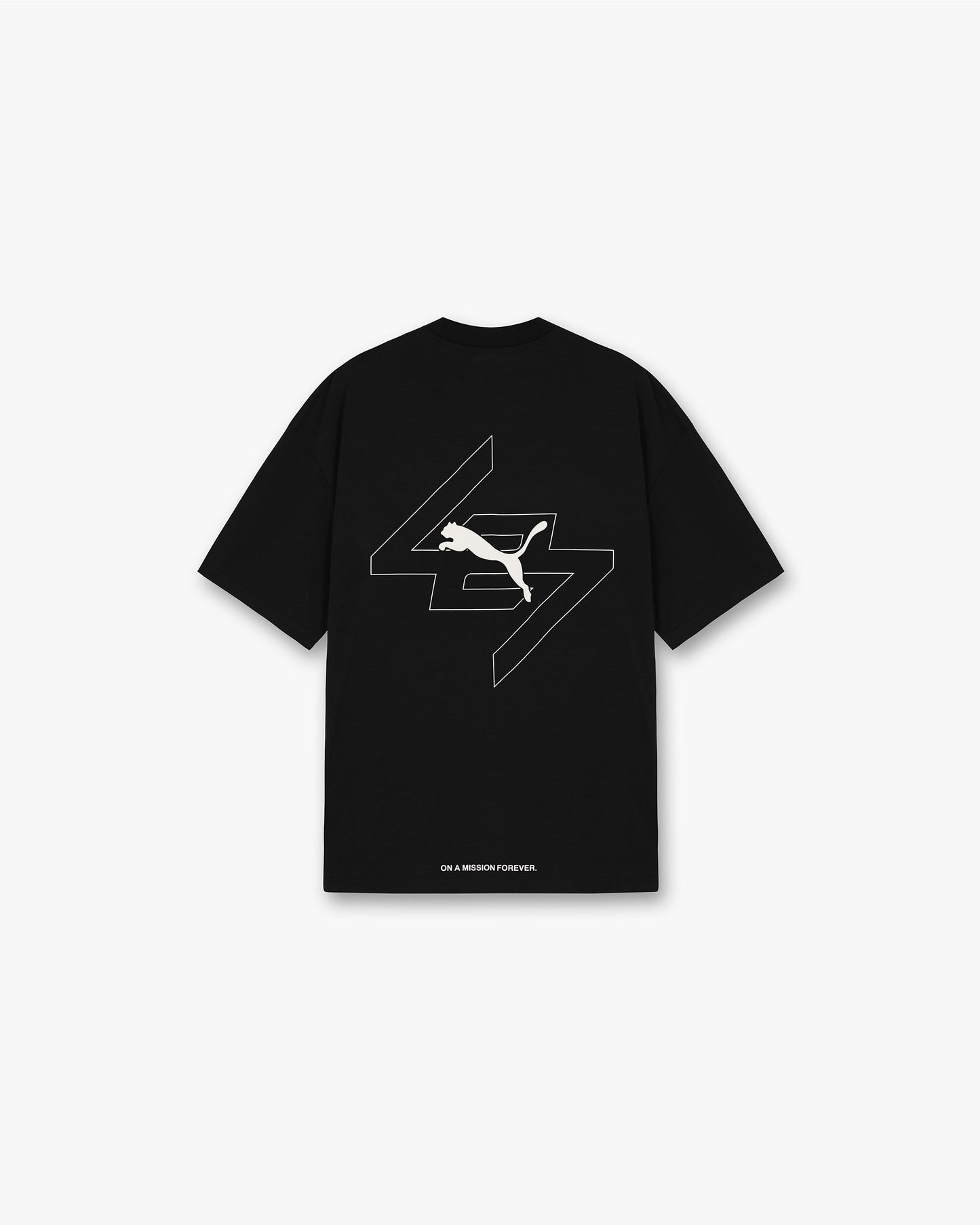 247 X Puma Oversized T-Shirt - Black