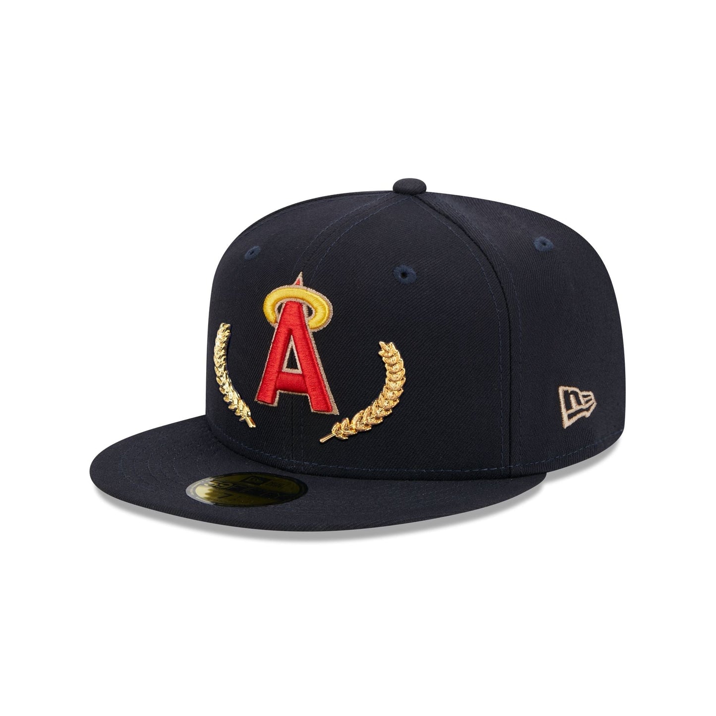 Los Angeles Angels Gold Leaf 59FIFTY Fitted Hat