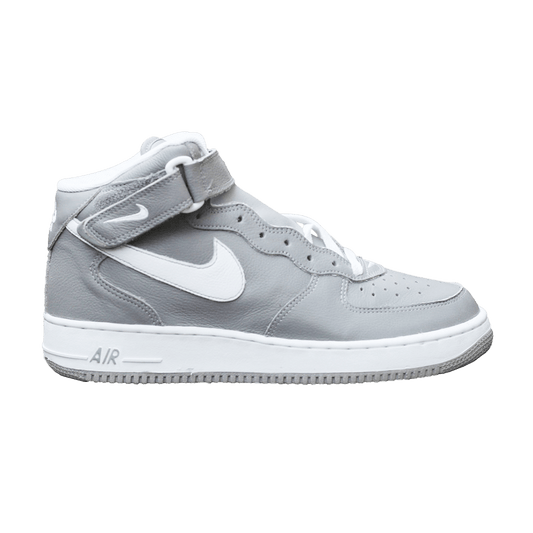 NIKE AIR FORCE 1 MID "WHITE GREY"