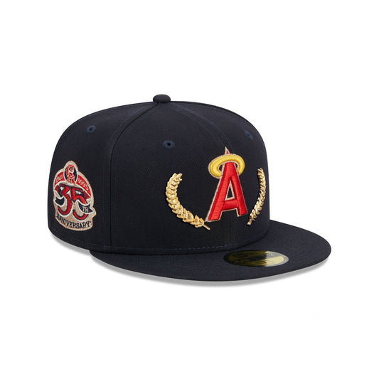 Los Angeles Angels Gold Leaf 59FIFTY Fitted Hat
