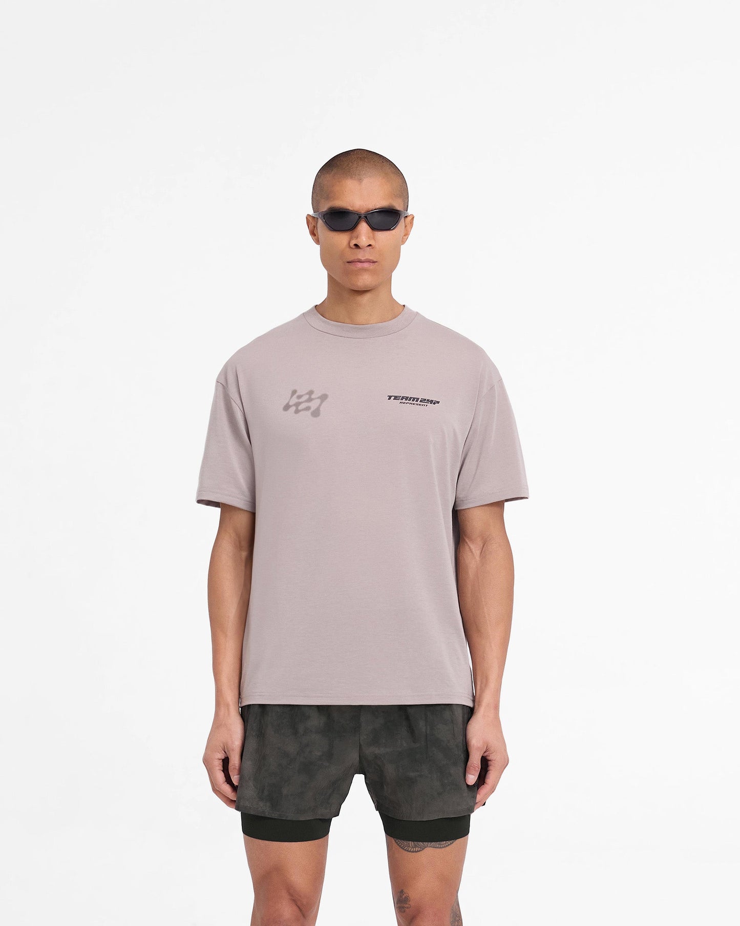 247 Future Terrains Oversized T-Shirt - Moonrock