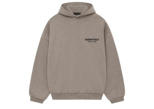 Fear of God Essentials Fleece Hoodie (FW24) Heather Gray