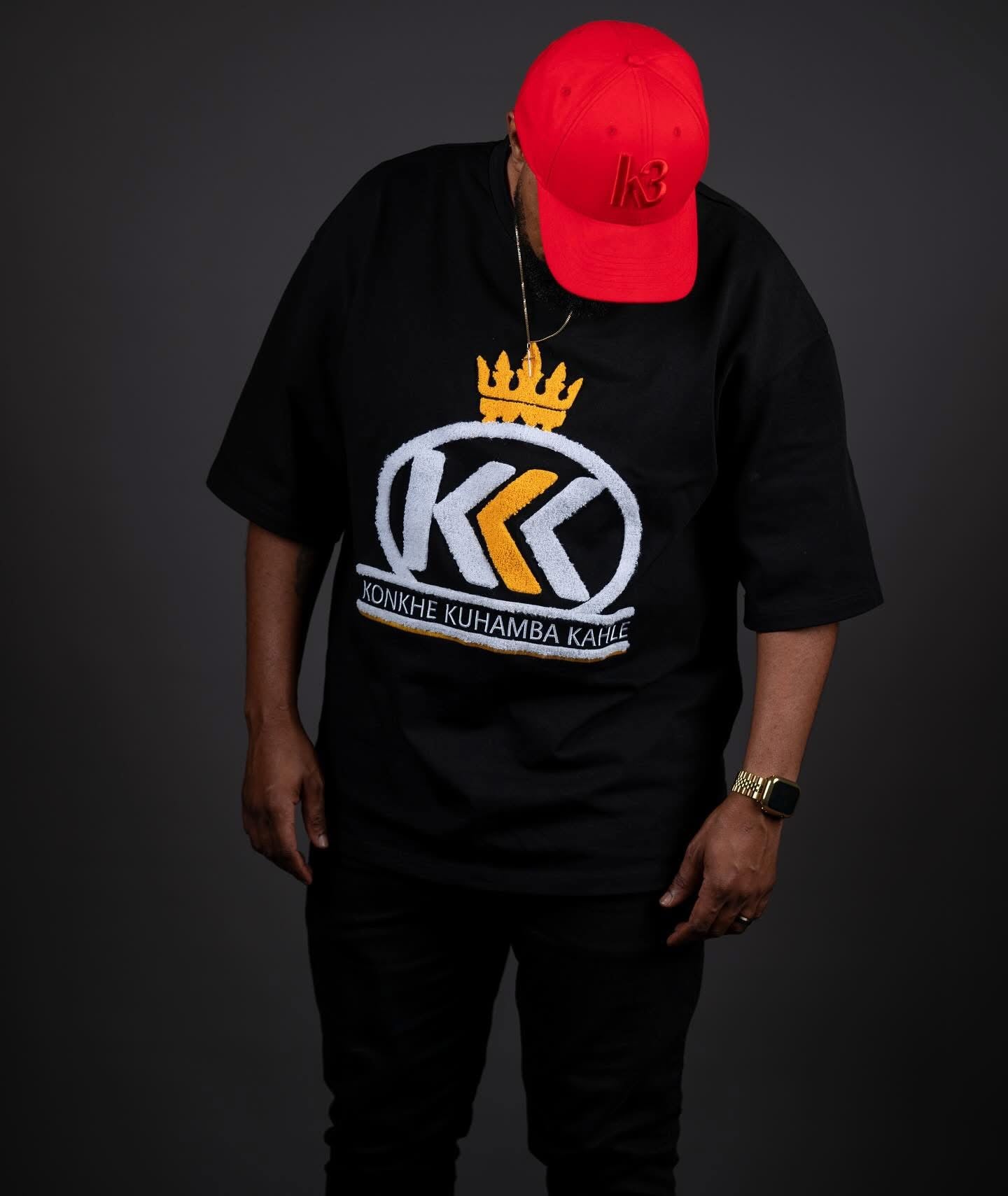 Konkhe Heavyweight Classic Unisex Oversized T-Shirts- Black