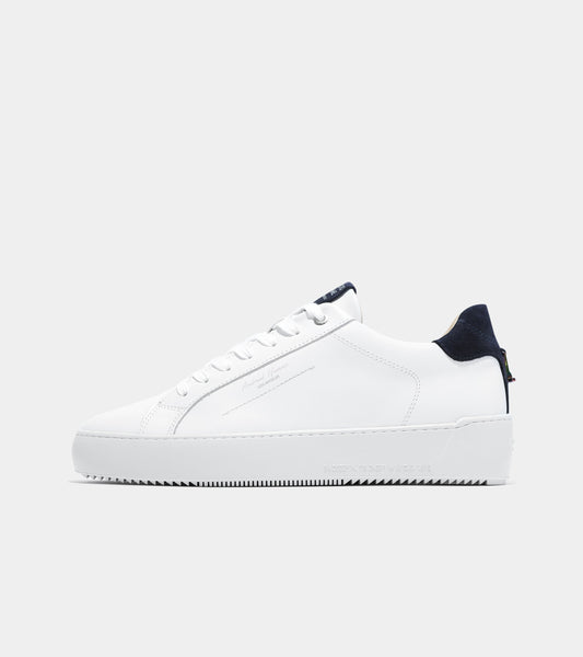 Android Homme Zuma White Navy Leather Hardware AHP224-26