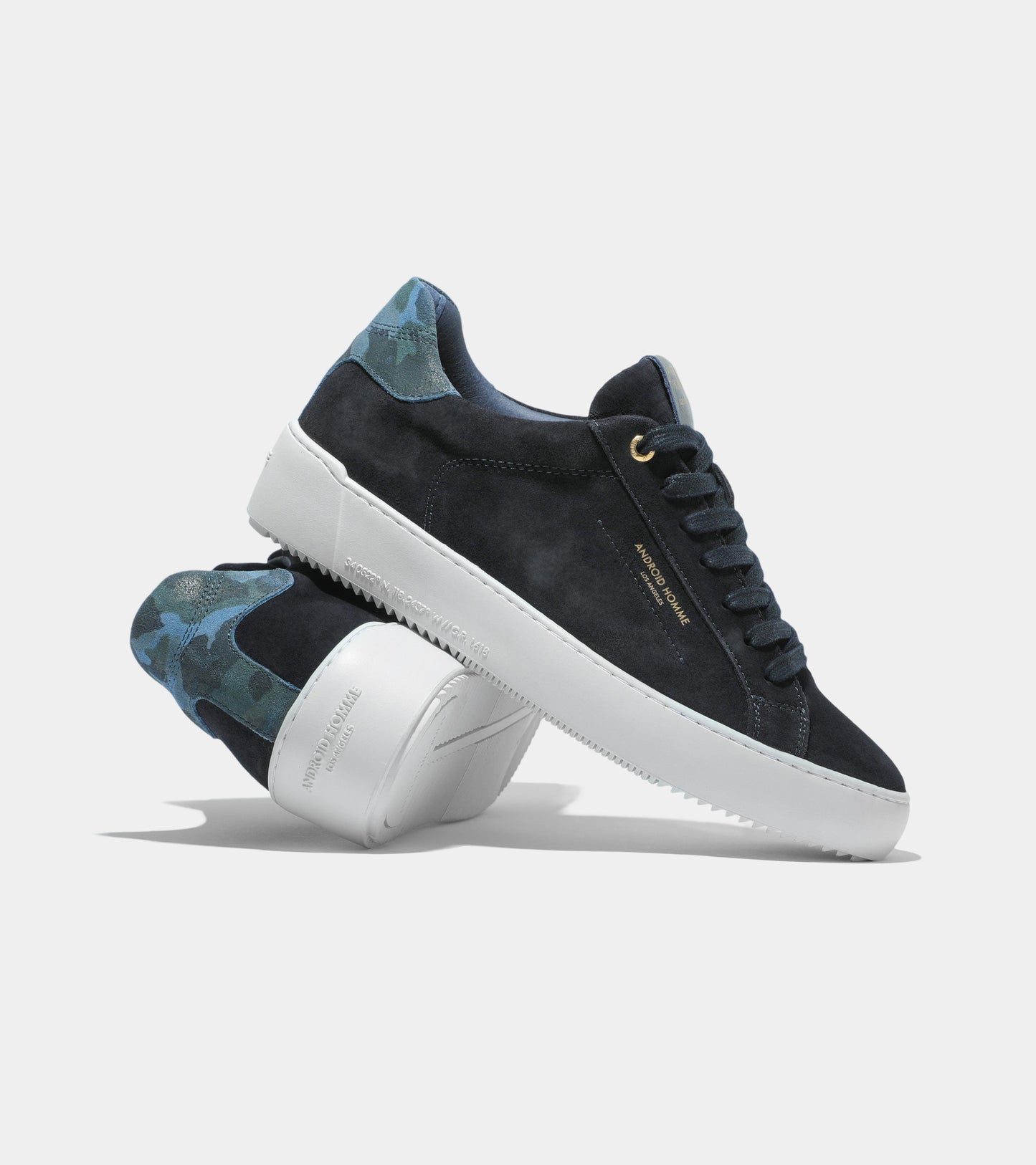 Android Homme Zuma Navy Suede Camo AHP224-48