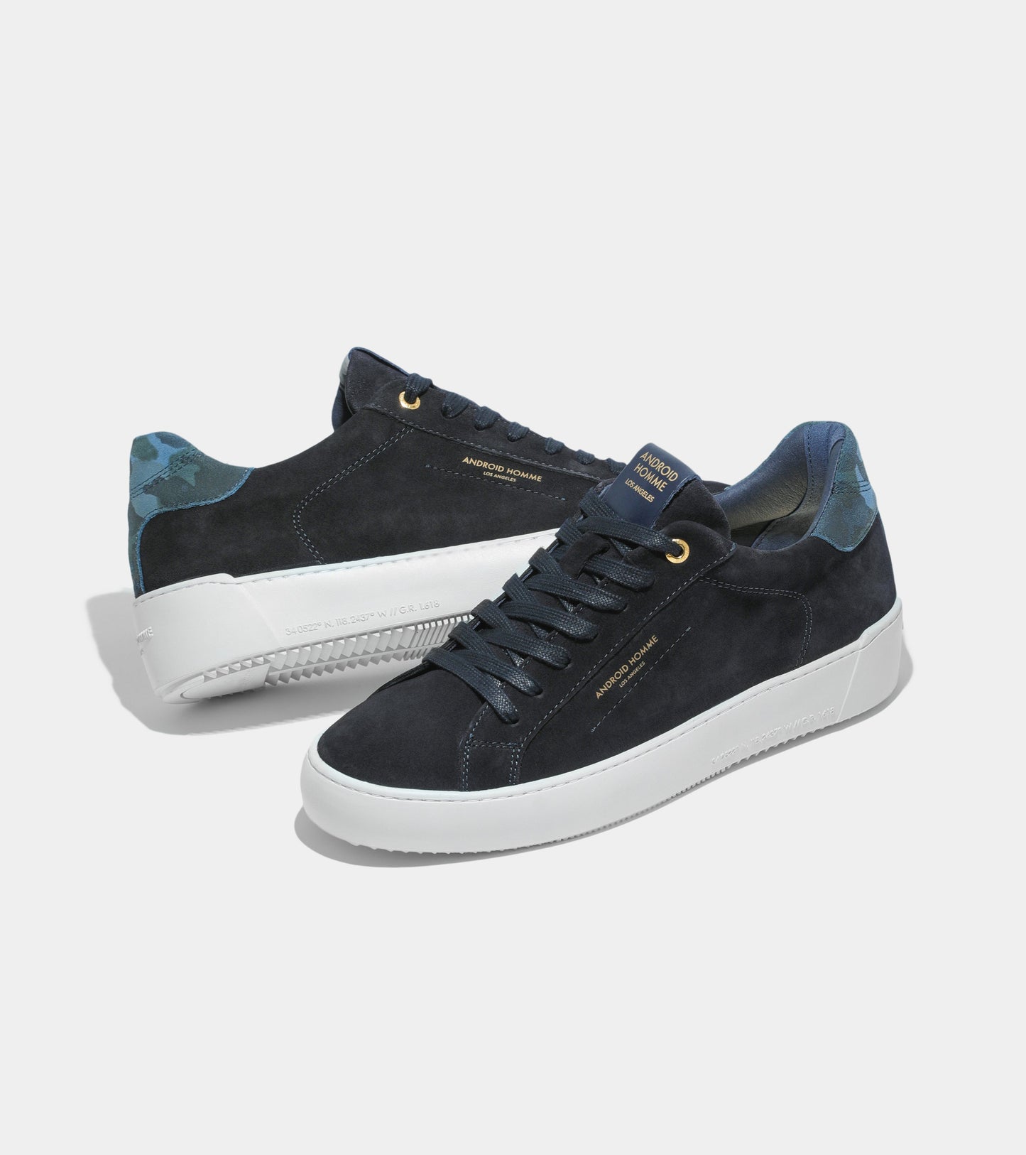 Android Homme Zuma Navy Suede Camo AHP224-48