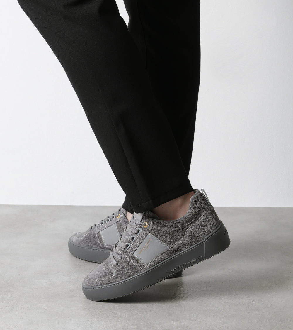 Android Homme Point Dume Low Grey Stingray Nubuck AHP233-23