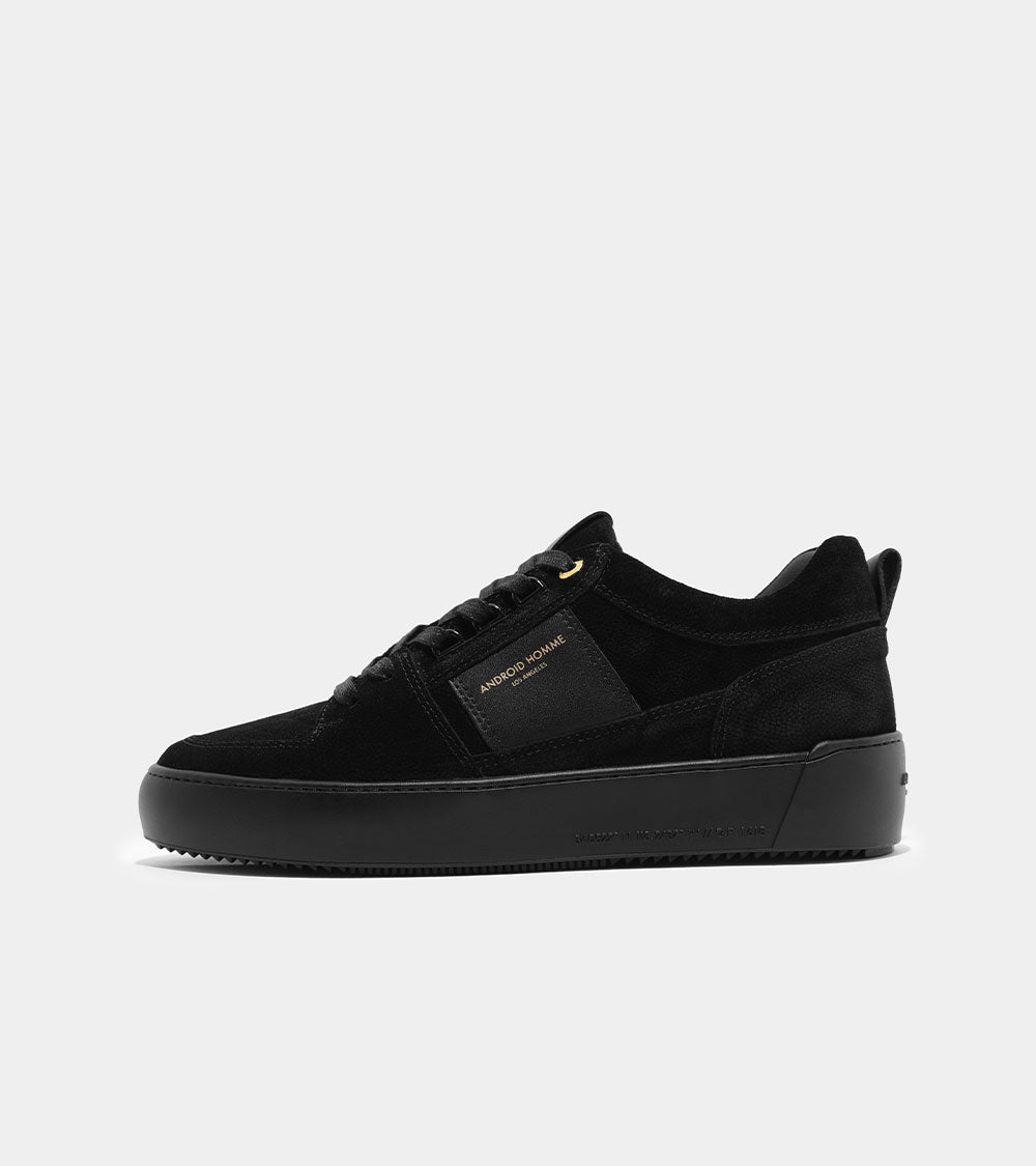 Android Homme Point Dume Low Black Stingray Nubuck AHP233-29
