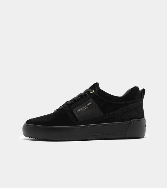 Android Homme Point Dume Low Black Stingray Nubuck AHP233-29