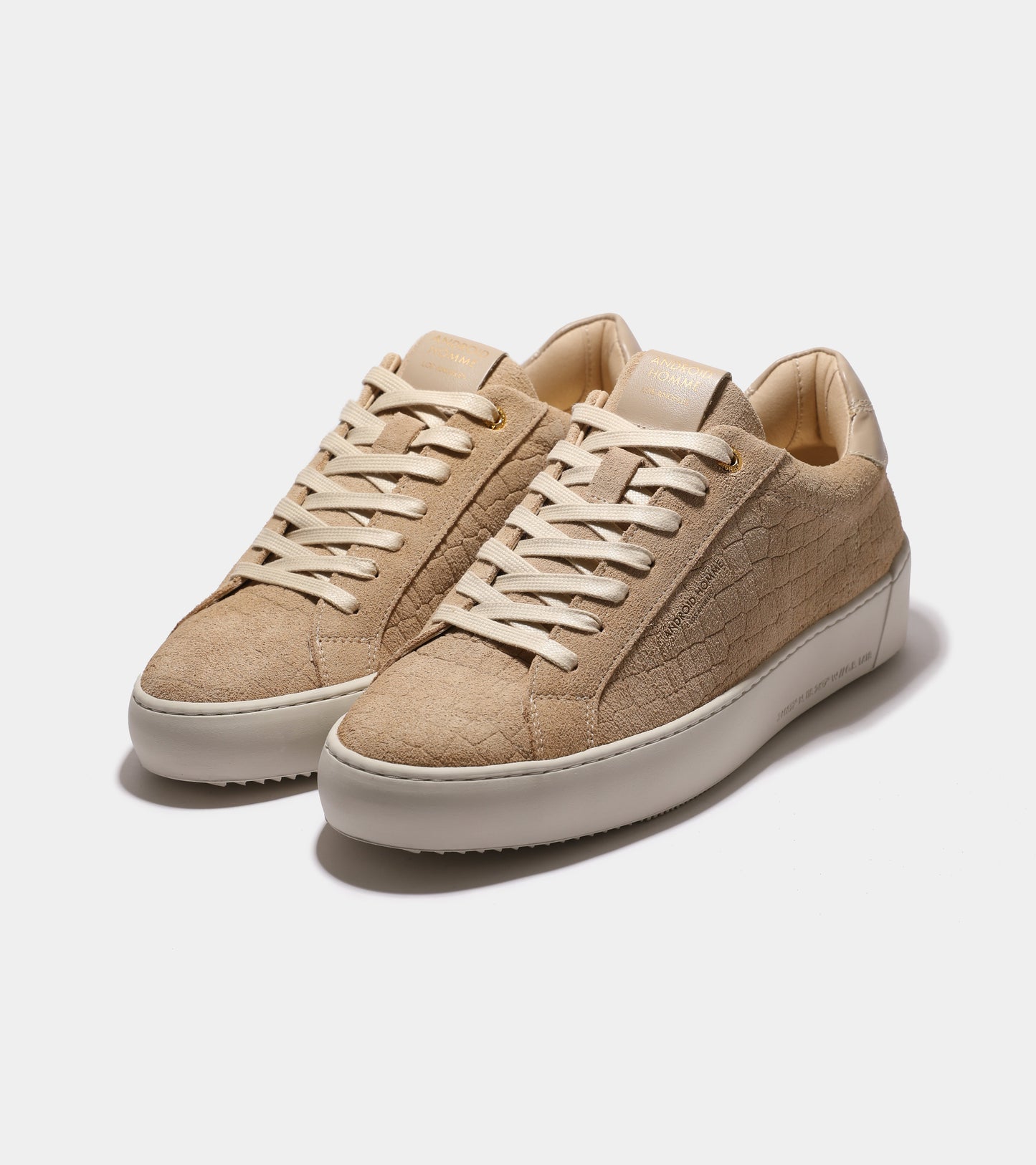 Android Homme Zuma  Beige Caiman Croc AHP244-10