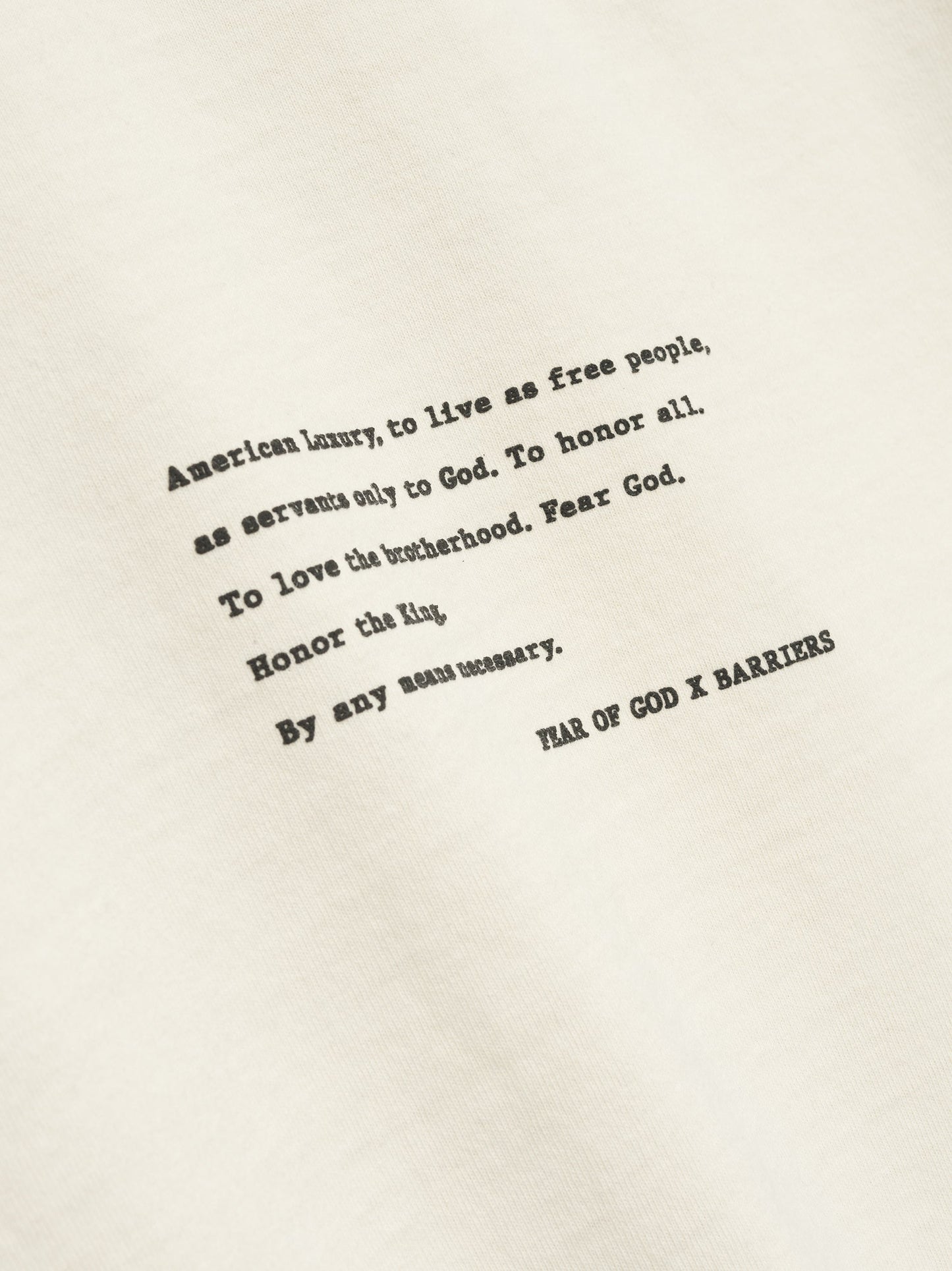 Cream "American Luxury" S/S Tee