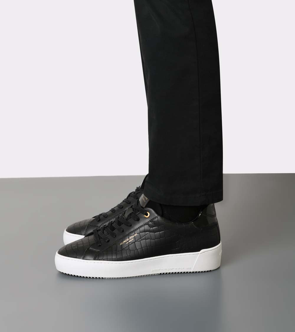 Android Homme Zuma Black Caiman Croc AHP213-08