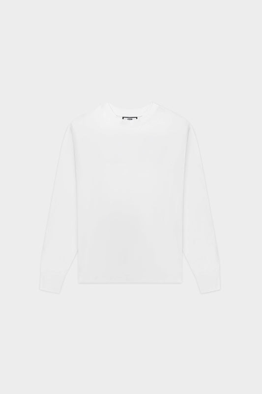 Game Day Box Fit Long Sleeve T-Shirt Bright White