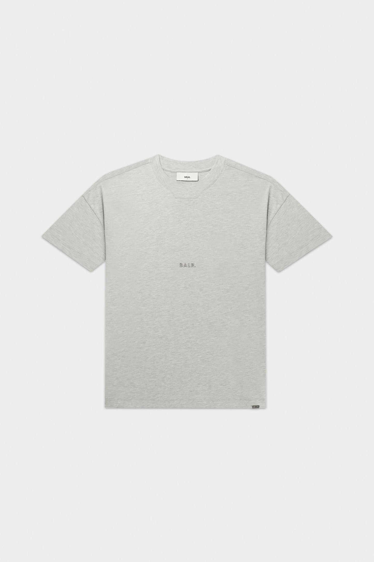 Logo Box T-Shirt Lt Grey Melange
