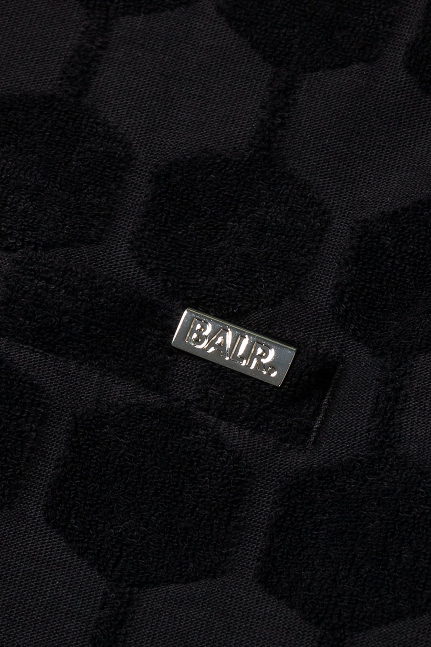 Terry Box Shirt Jet Black