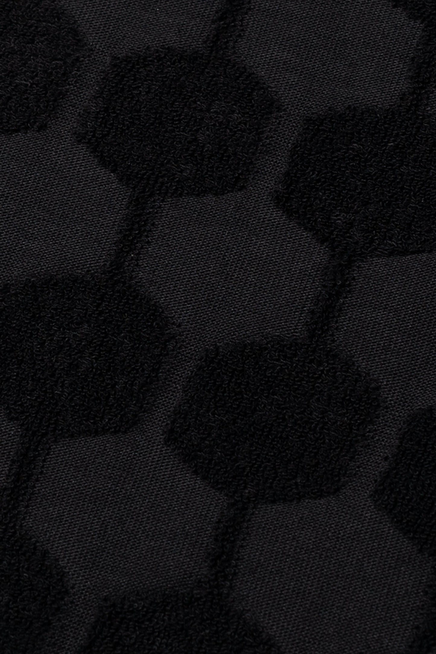 Terry Box Shirt Jet Black