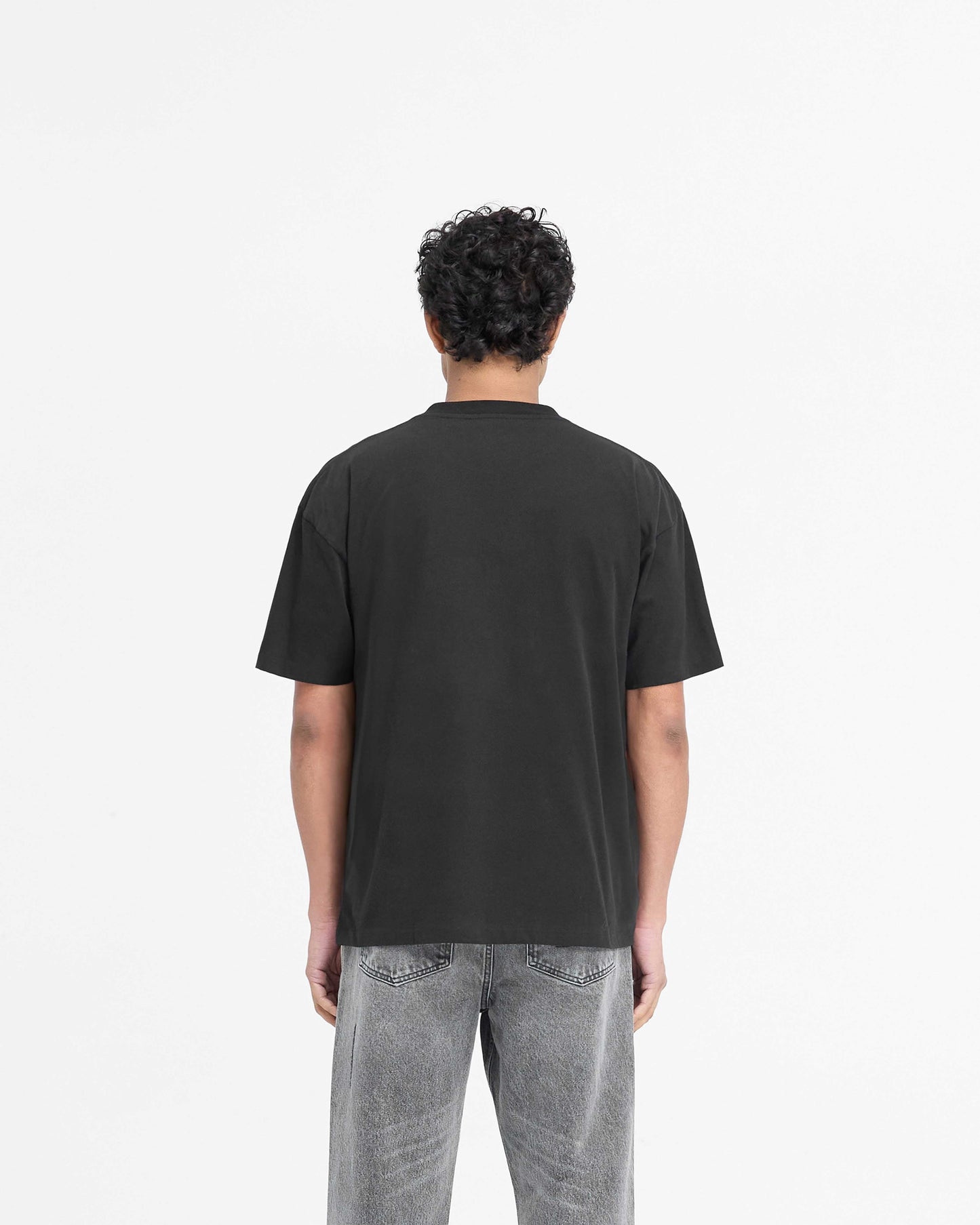 Serif Logo T-Shirt - Jet Black