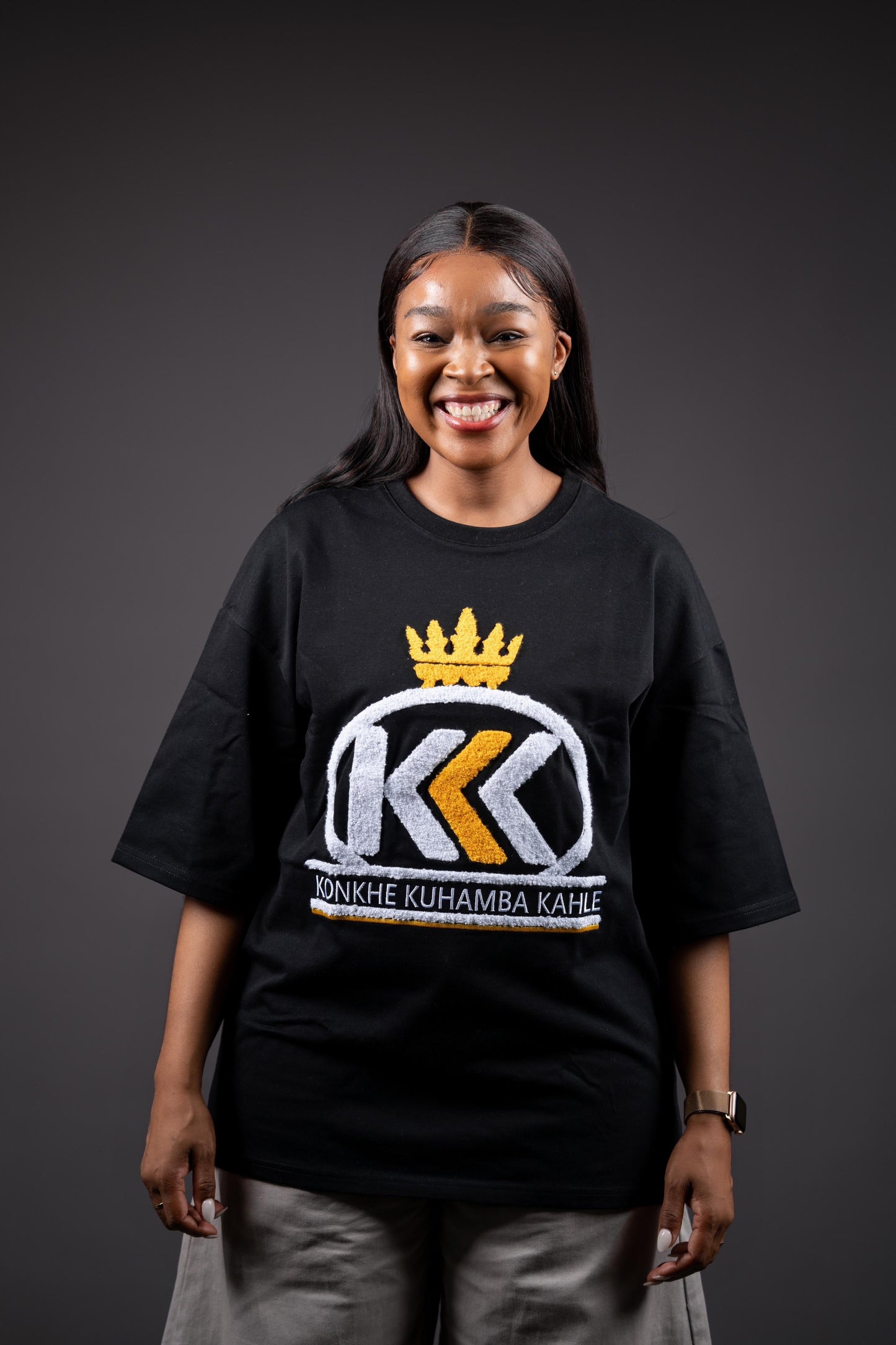 Konkhe Heavyweight Classic Unisex Oversized T-Shirts- Black