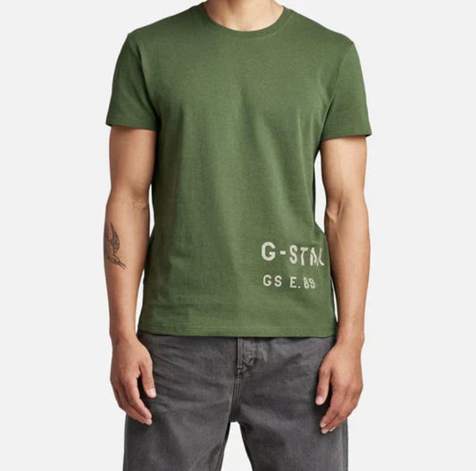 G-Star RAW Stencil Front Back Graphic T-Shirt
