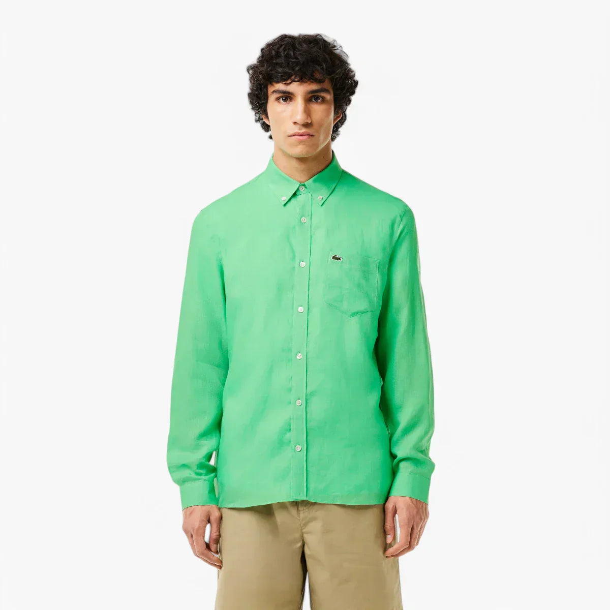 Regular Fit Linen Shirt
