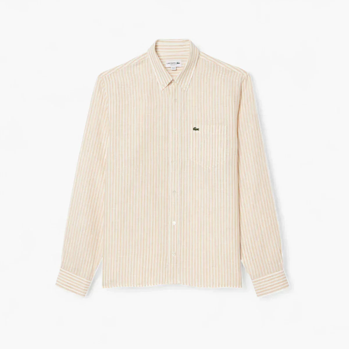 Regular Fit Striped Linen Shirt