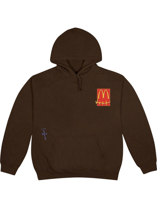 Cactus Jack x McDonalds Brown Hoodie