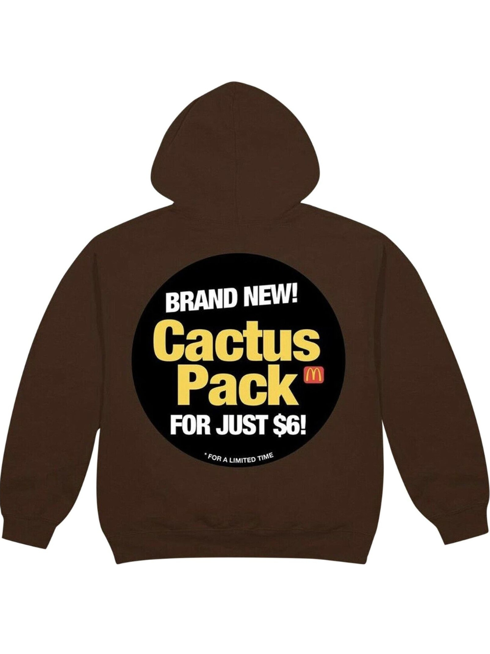 Cactus Jack x McDonalds Brown Hoodie