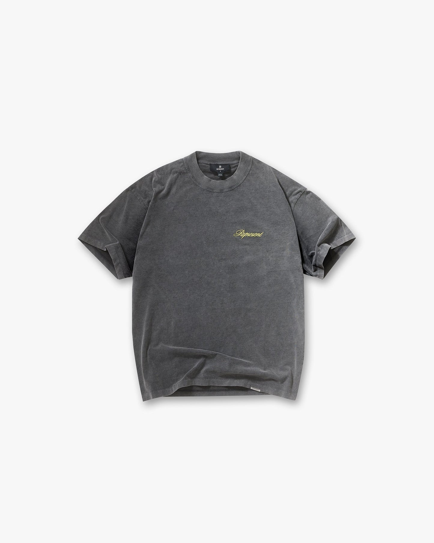 Script Logo T-Shirt - Vintage Grey