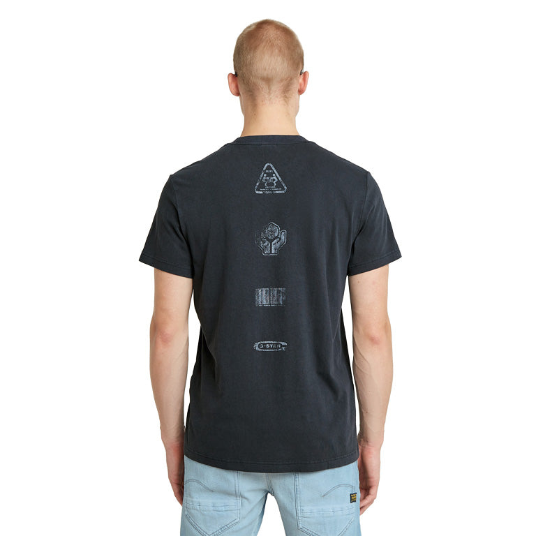 G-Star Shipping Graphic Overdyed T-Shirt