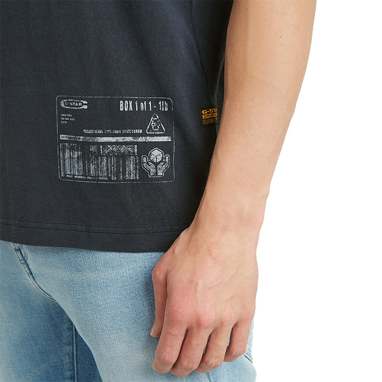 G-Star Shipping Graphic Overdyed T-Shirt
