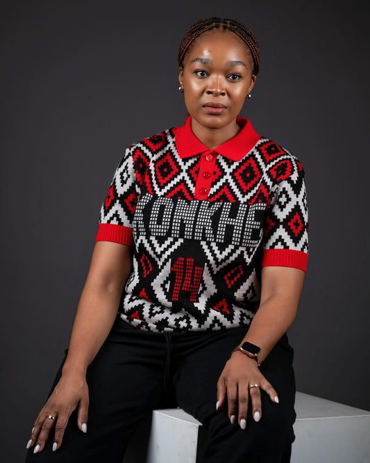 Konkhe 14 knitted Unisex Golfer T-shirt “Unomalanga”