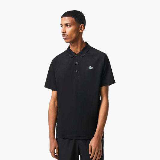 Sport Breathable Run-Resistant Interlock Polo Shirt