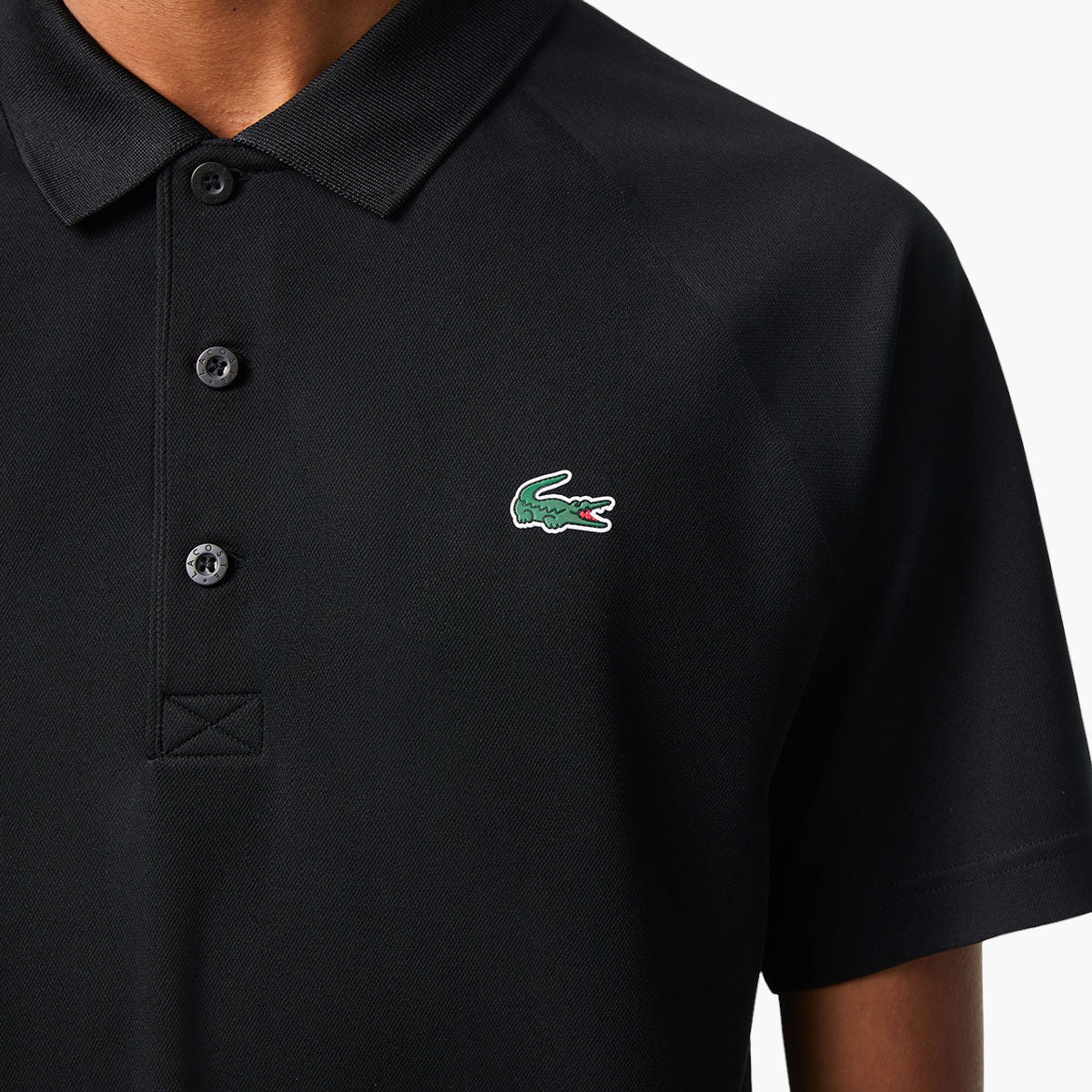 Sport Breathable Run-Resistant Interlock Polo Shirt