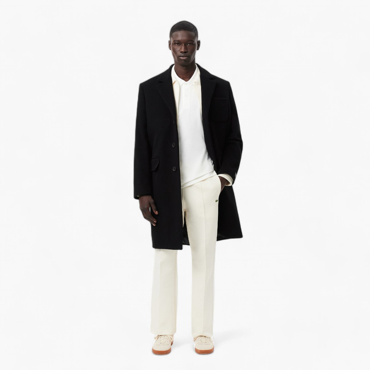 Regular Fit Cotton Blend Polo Shirt