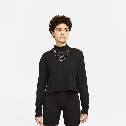 NSW LS Mock Neck T-shirt (W)