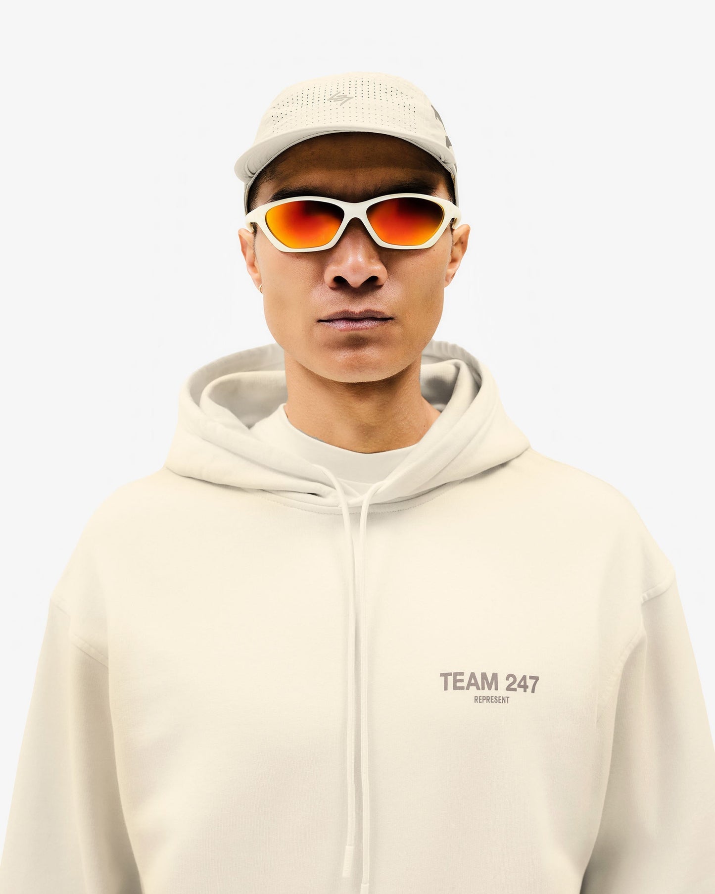 Team 247 Oversized Hoodie - Cream