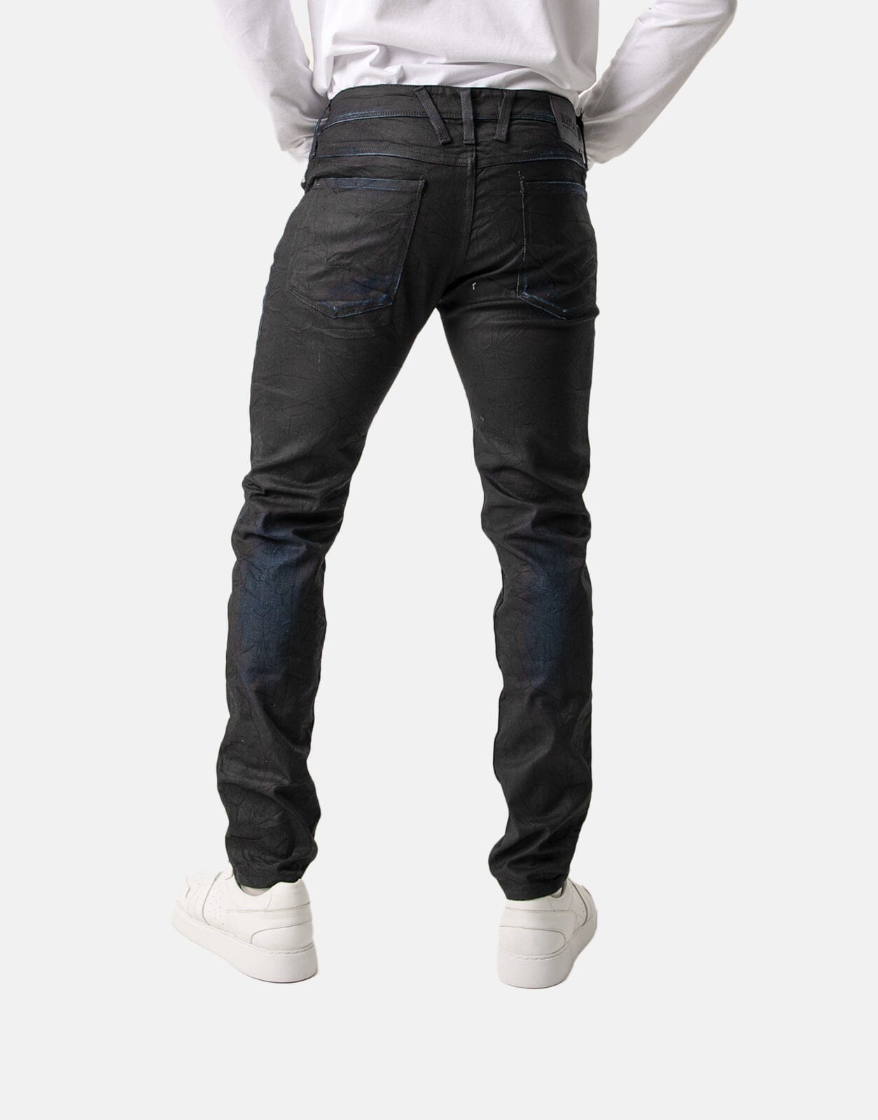 Replay Anbass Resinplus Slim Fit Stretch Jeans