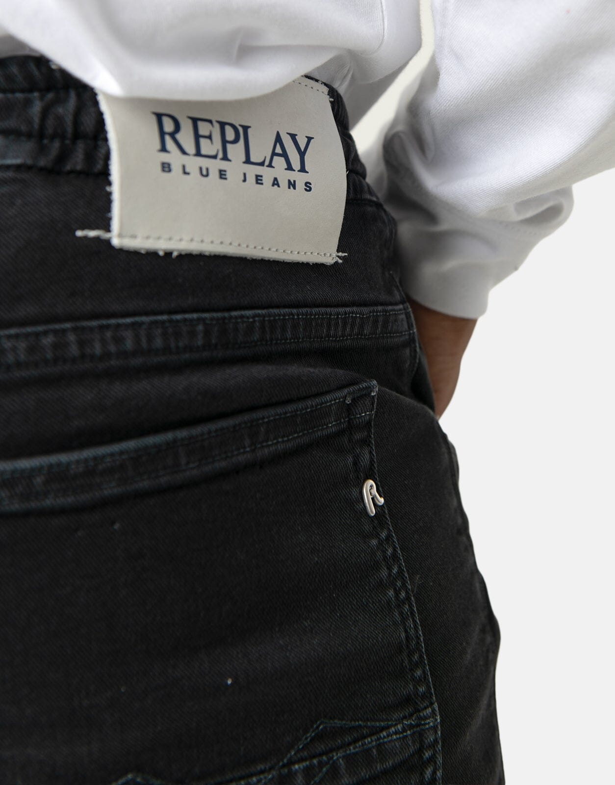 Replay Milano Jogger Jeans Blackboard