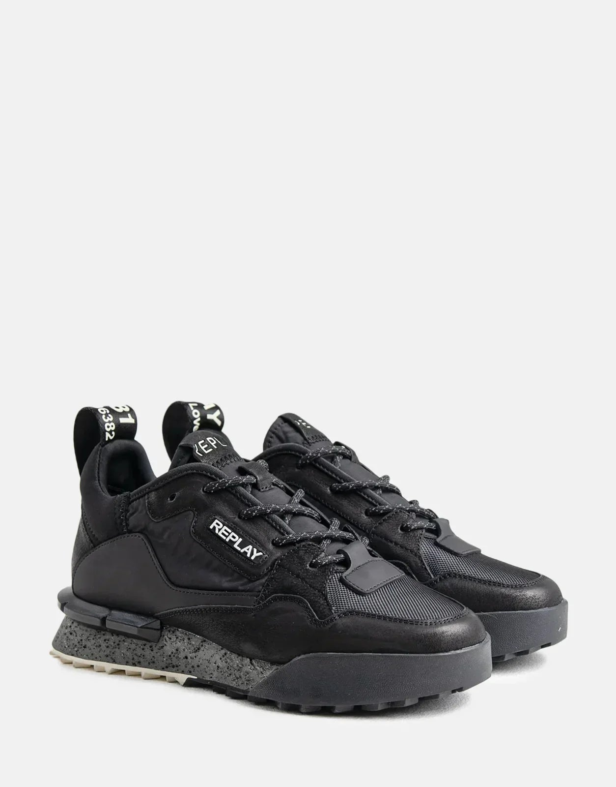 Replay Field Classic X Black Sneakers