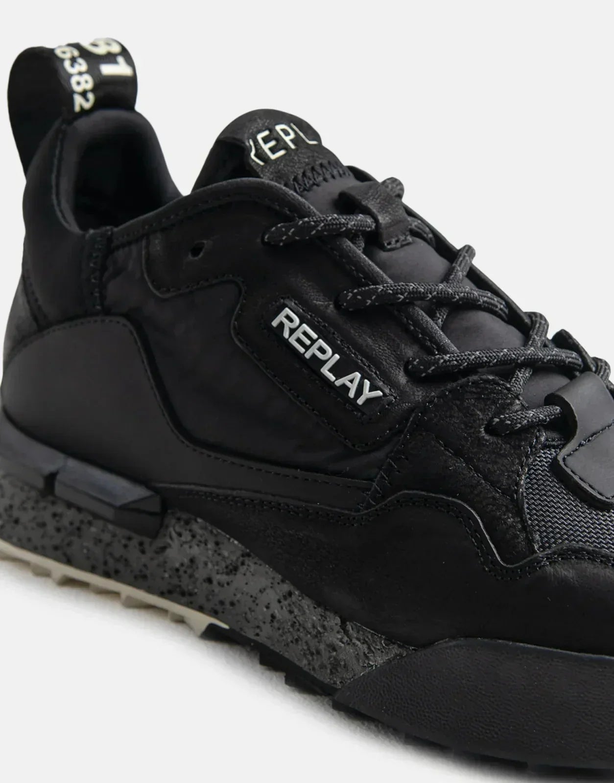 Replay Field Classic X Black Sneakers