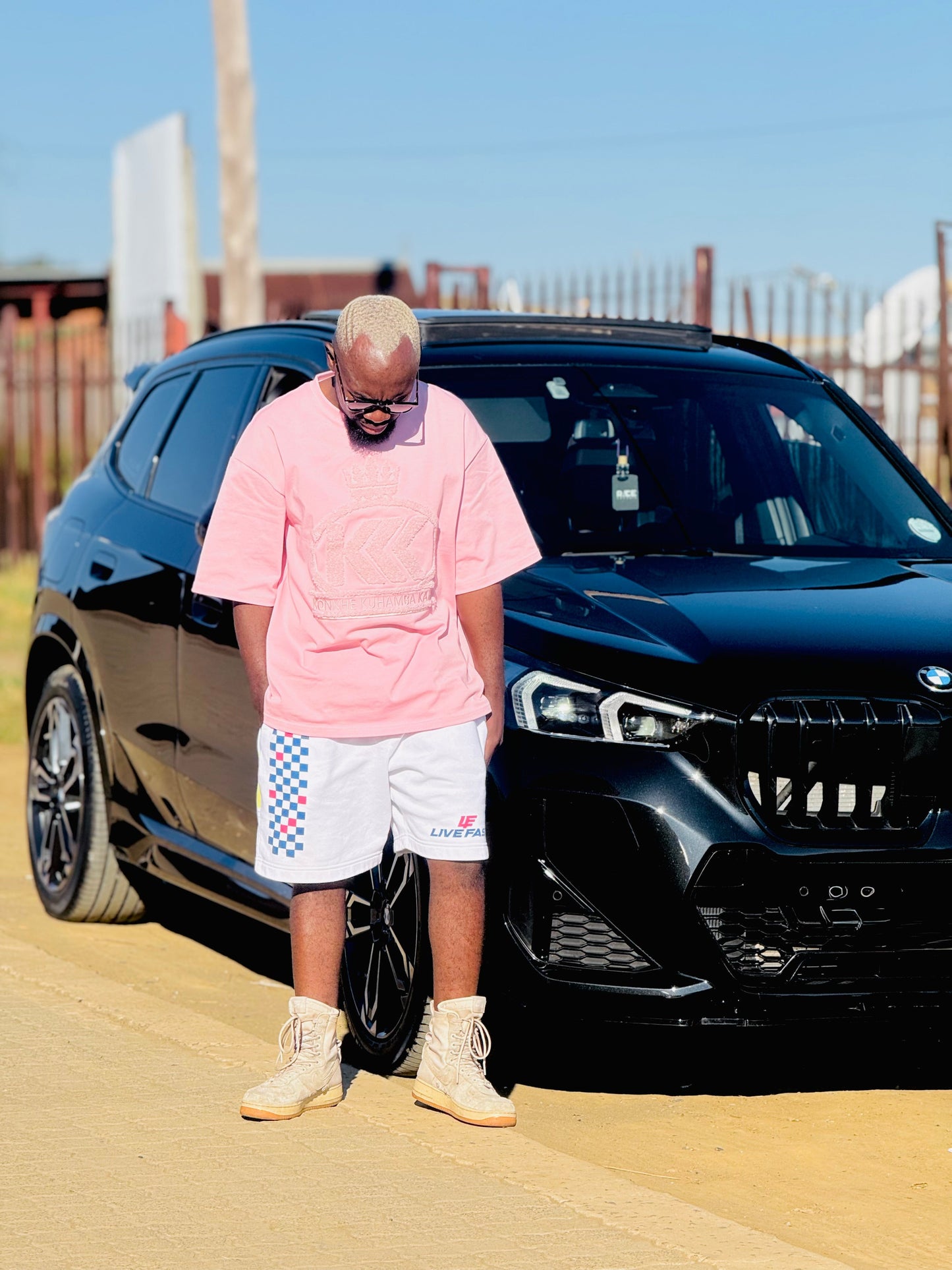 Konkhe Heavyweight Classic Unisex Oversized T-Shirts - Royal Pink