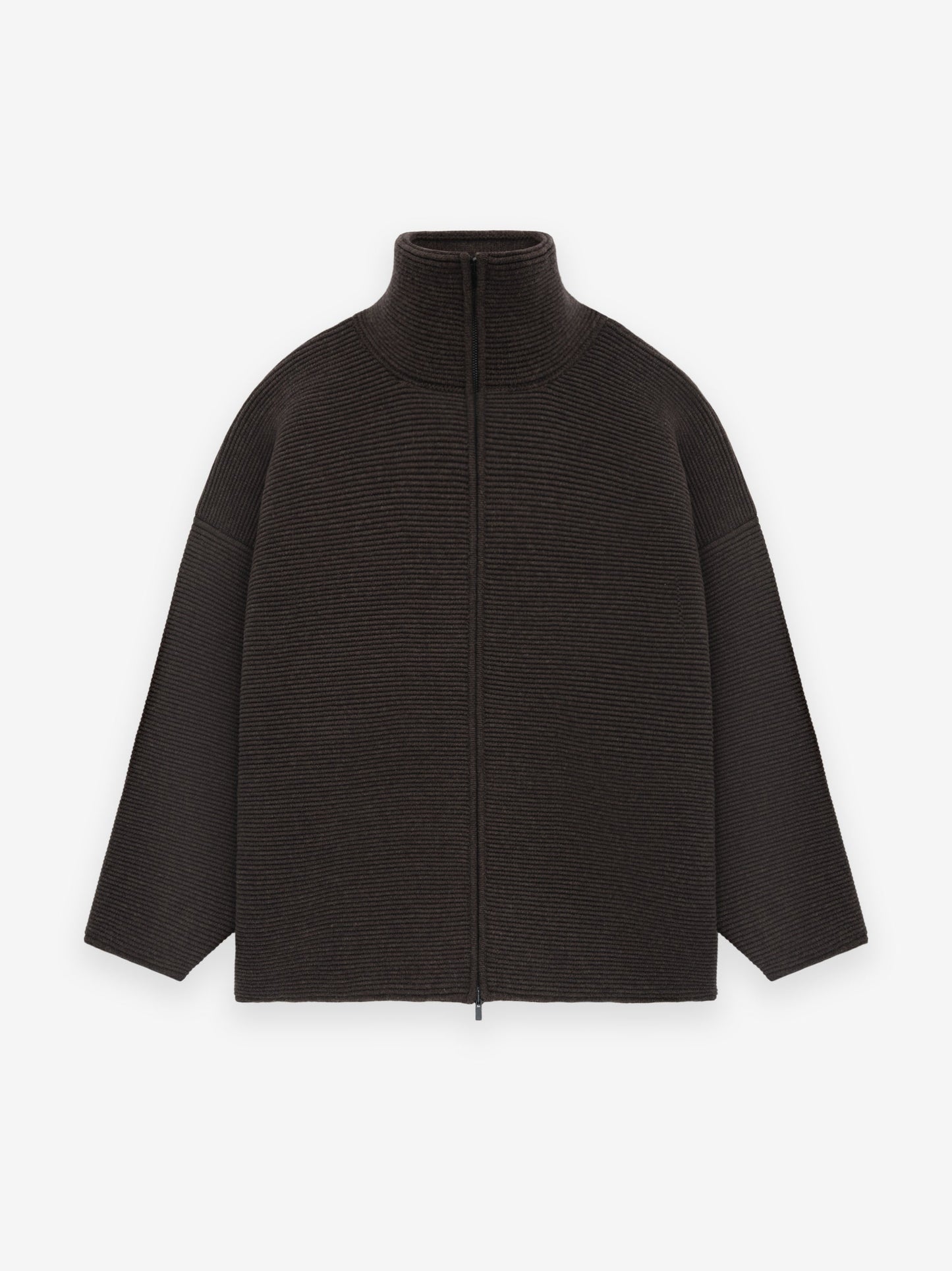 Heavy Ottoman Full Zip Sweater