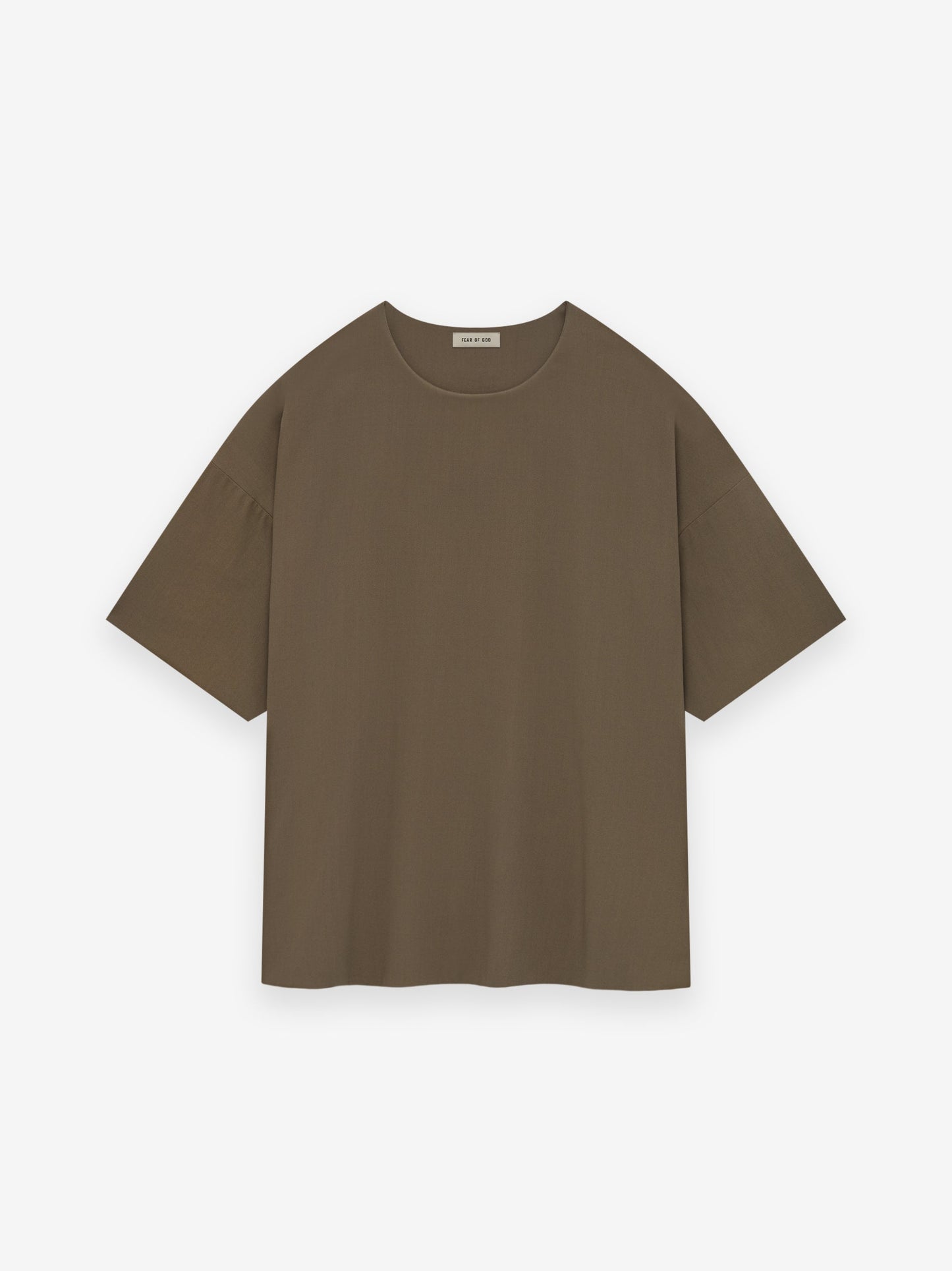 Wool Crepe Double Layer Tee