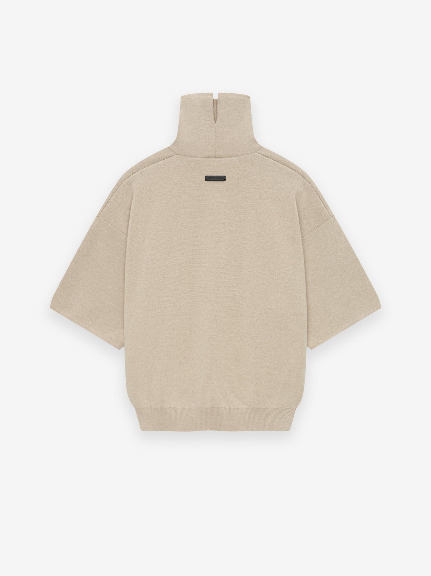 Merino Knit High Neck Tee