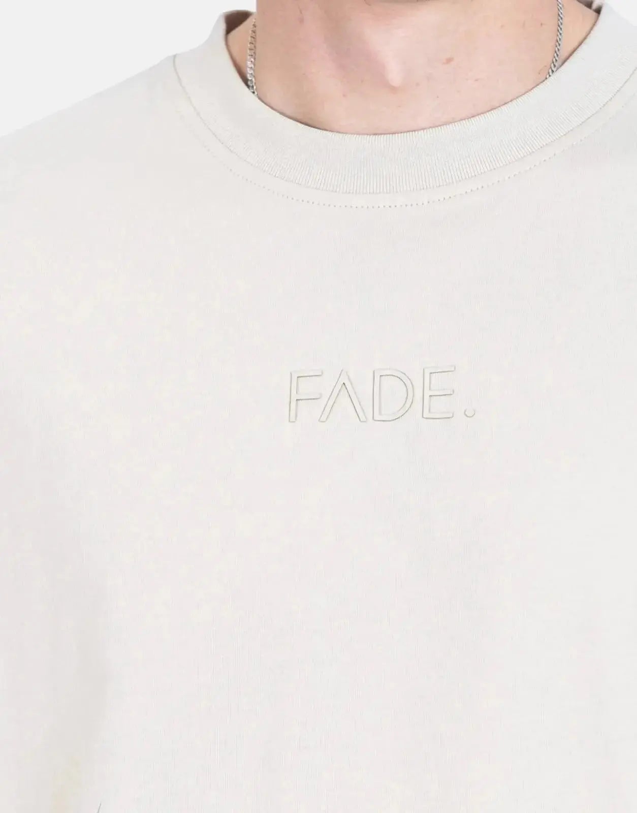 Fade Essential Boxy Stone T-Shirt
