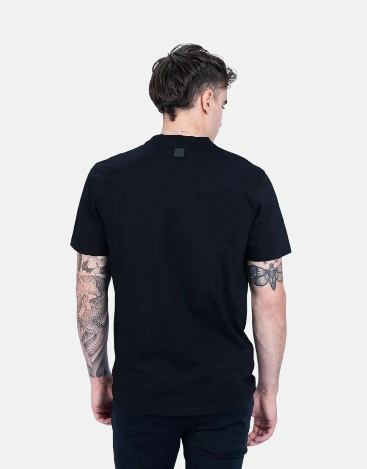 Fade Essential Slim Black T-Shirt