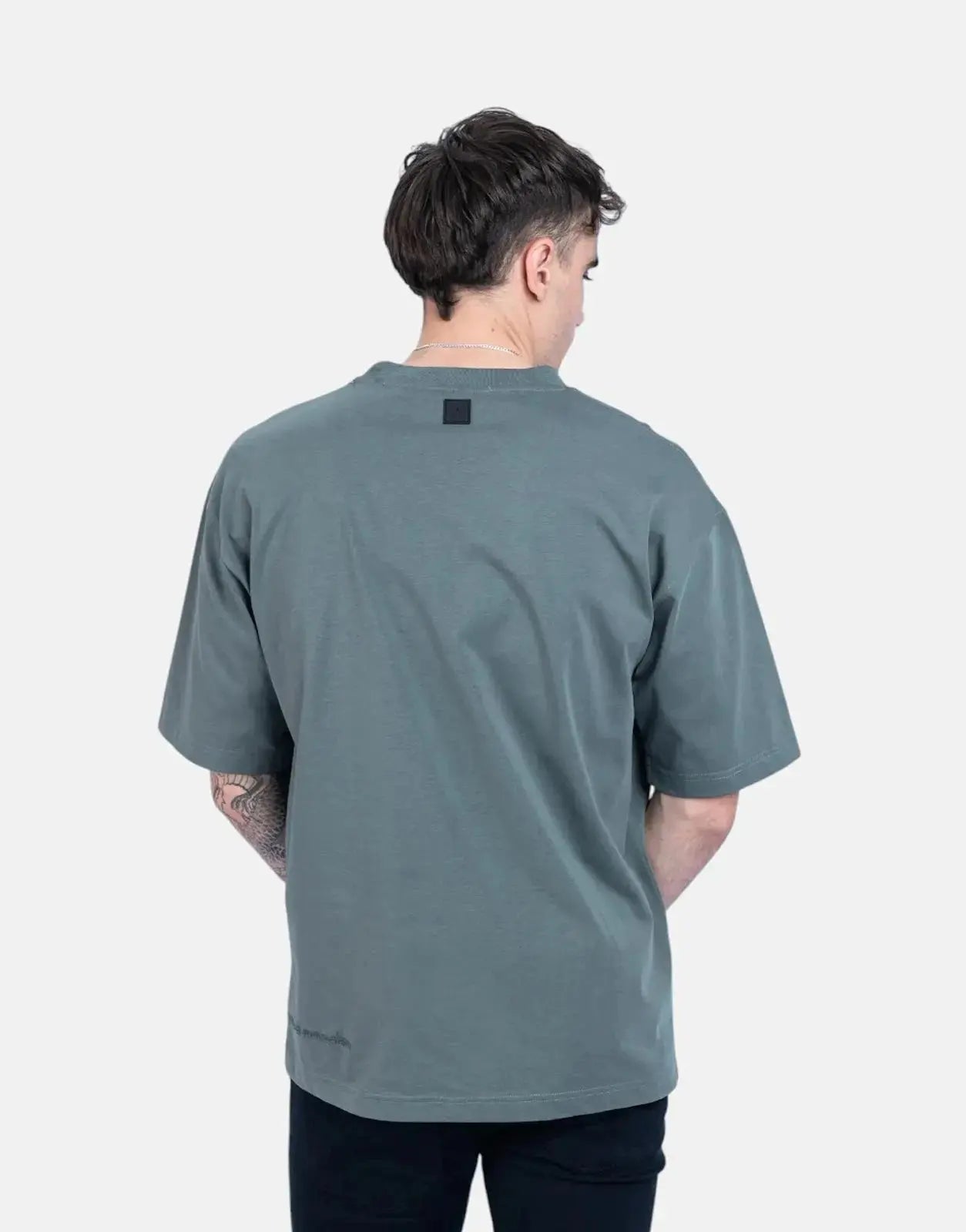 Fade Signature Boxy Green T-Shirt